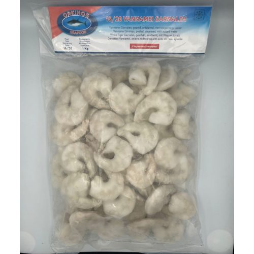 Orkinos vannamei garnalen 16/20  800 gr