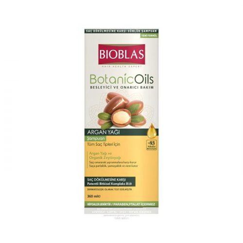 Bioblas Botanic Argan Oil Shampoo 360 ml 