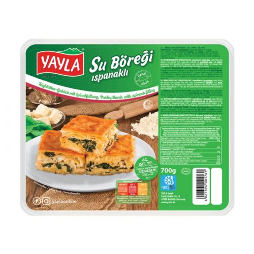 Yayla Borek met Spinazie Kaas 700 gr