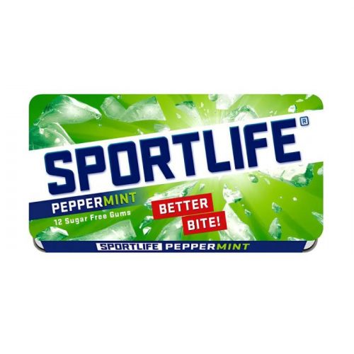 Sportlife Kauwgom Peper Mint 18 gr